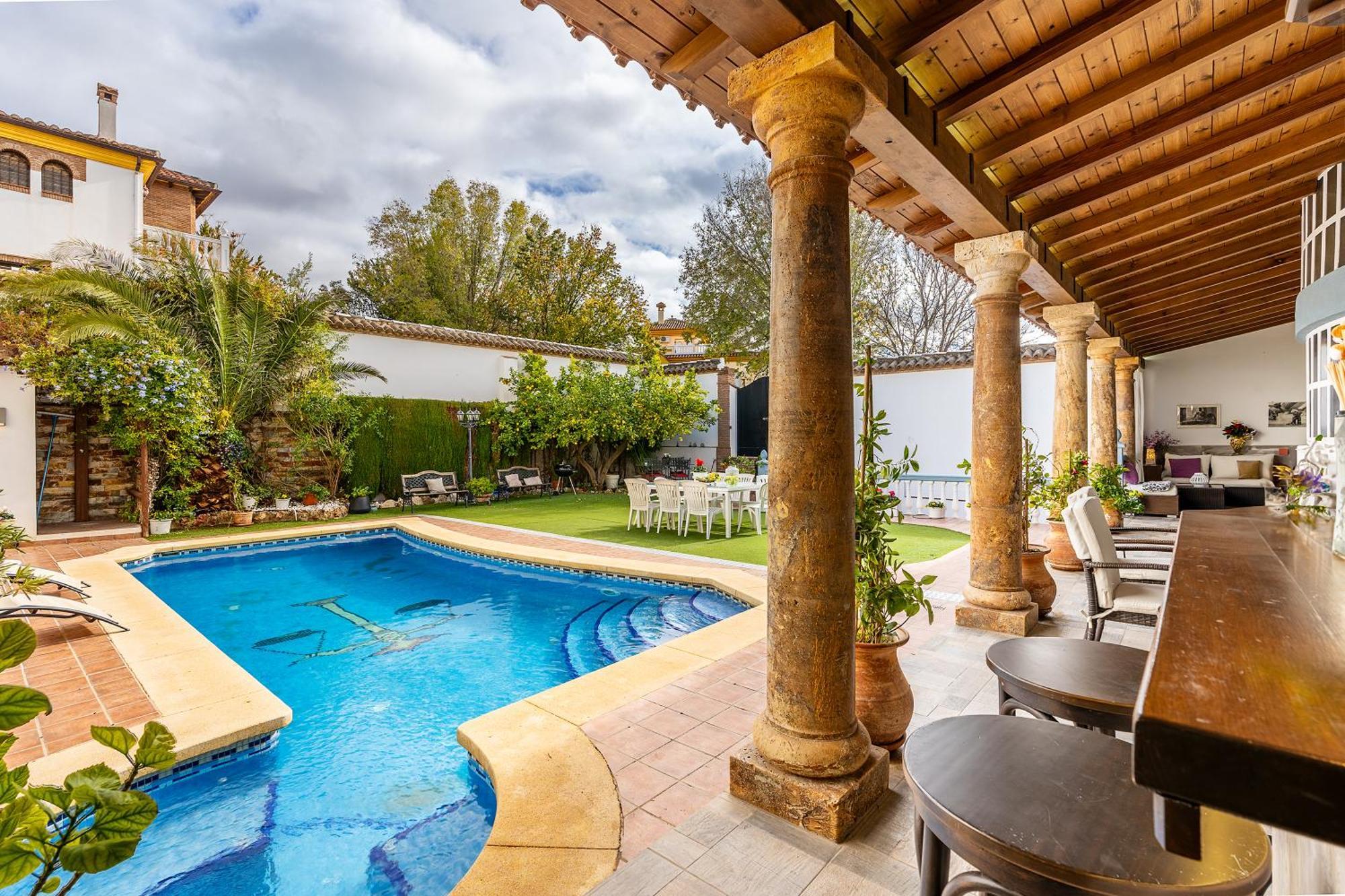Casa De Amigos La Latina Con Piscina, Chimenea Y Barbacoa Villa Illora Exterior foto
